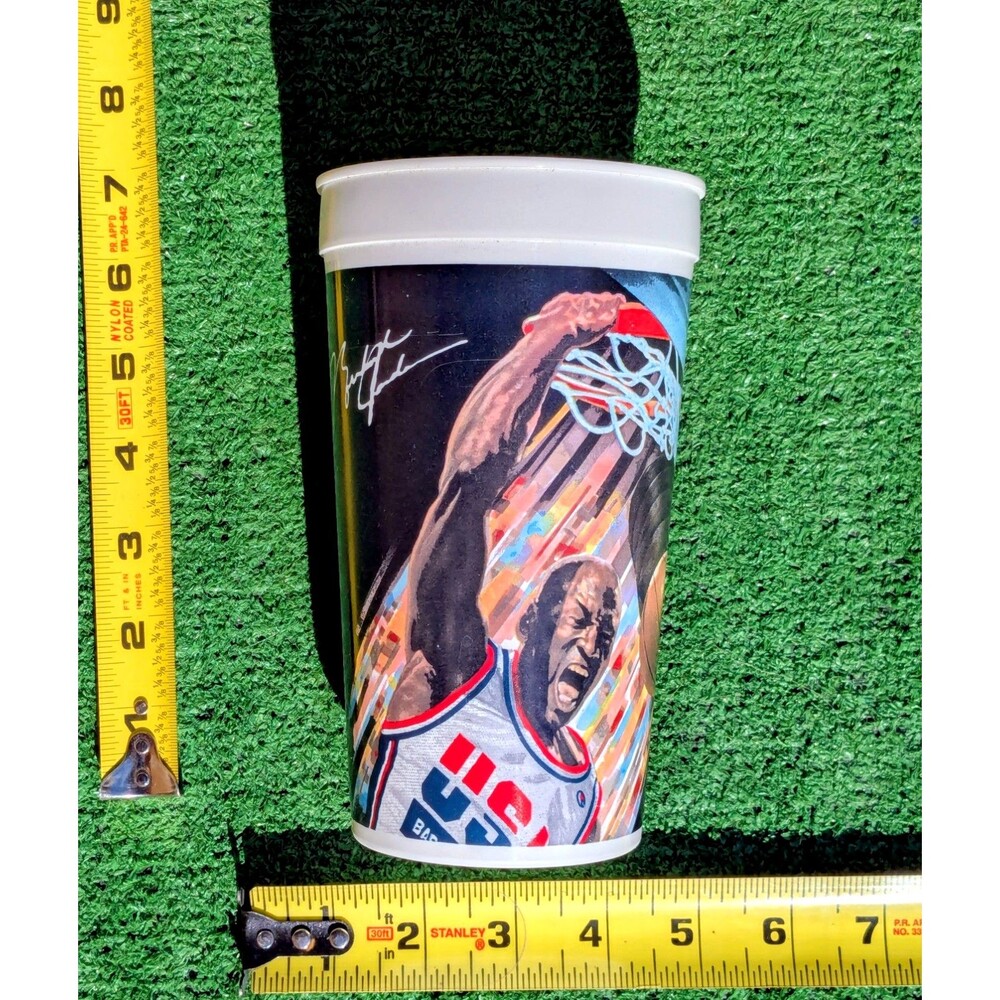 Michael Jordan 1992 USA Olympic Dream Team NBA McDonald's Collectible Cup EUC